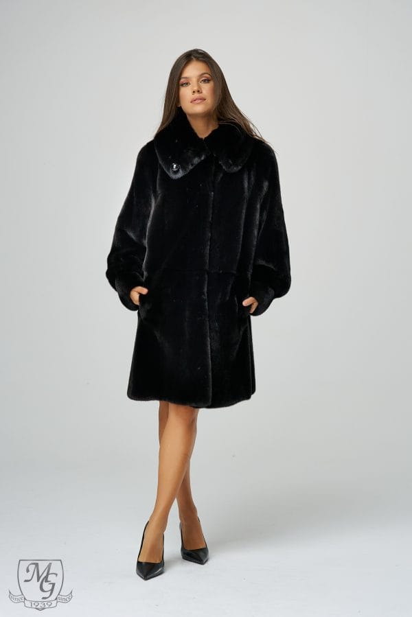 Black Velvet mink jacket, Carla model