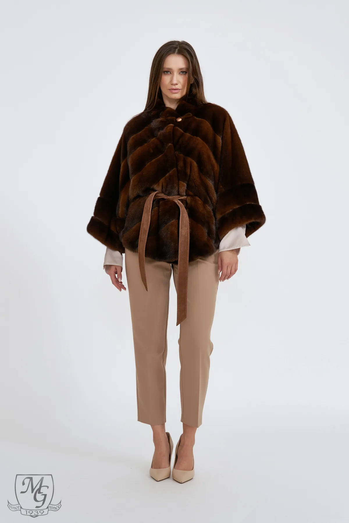 Fawn Light SAGA fox jacket - Casa de blanuri MG