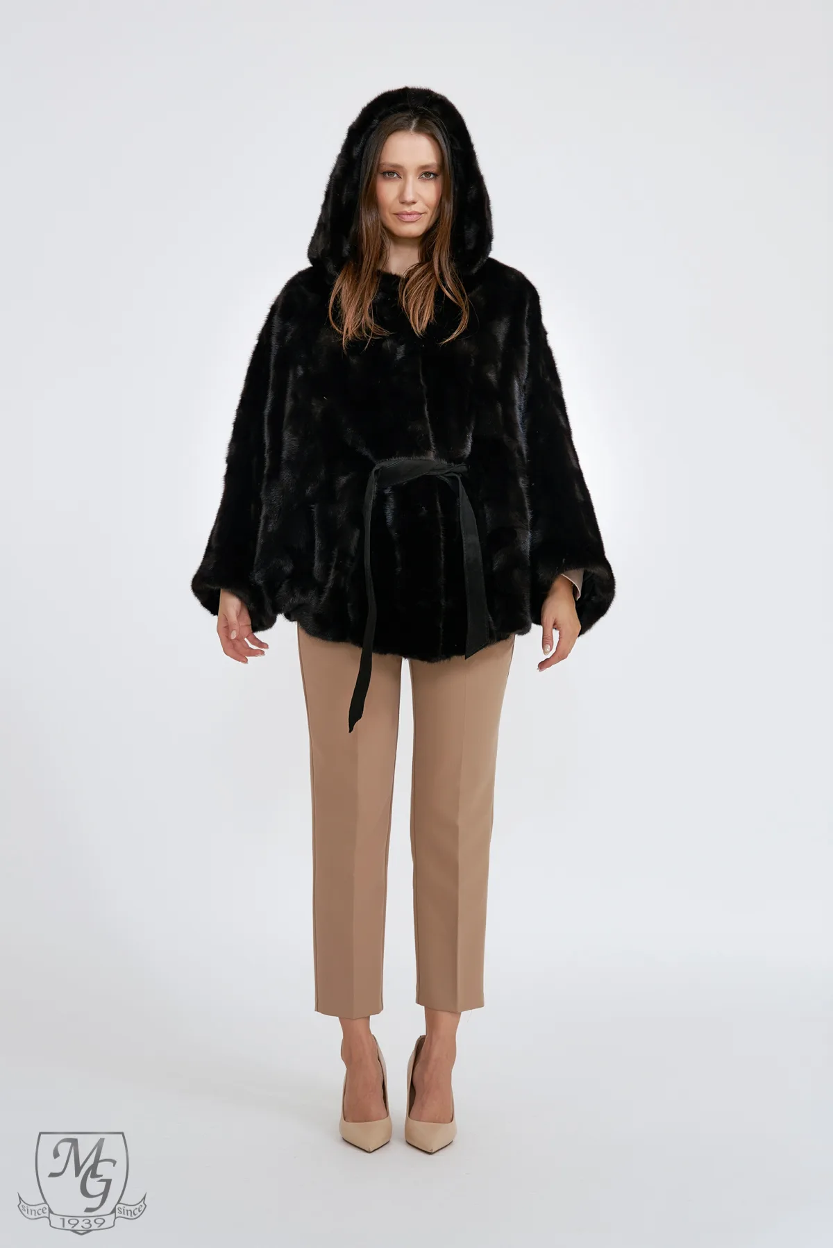 Brown Mink Jacket 6343 - Casa de blanuri MG