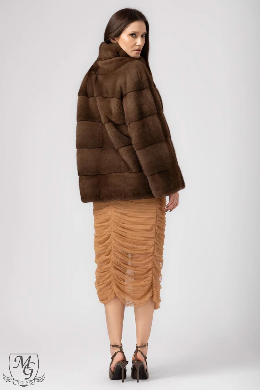 Palomino Velvet Mink Jacket Gabriela - Casa de blanuri MG