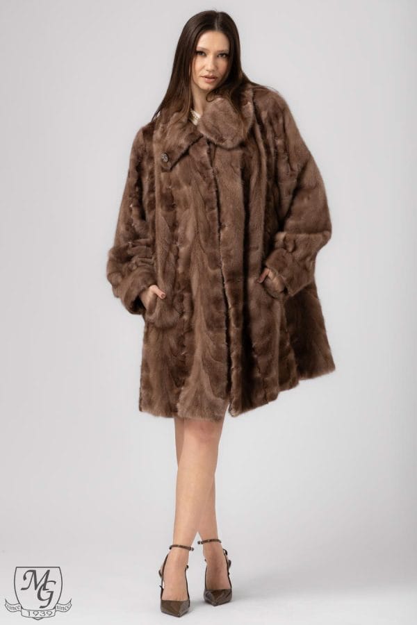 Pastel Mink Jacket Carla