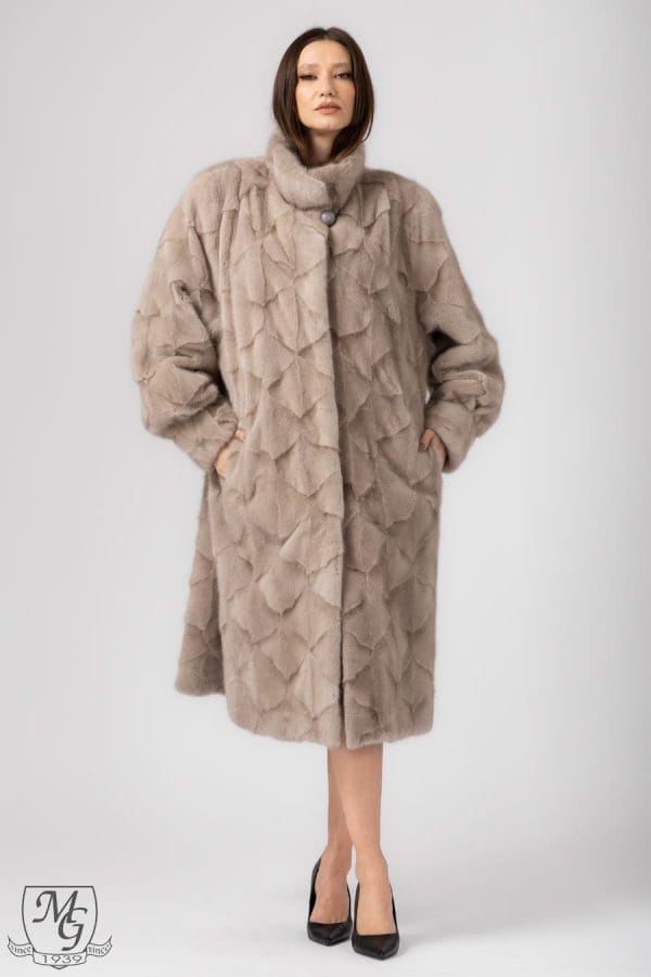 Silverblue Mink Coat Carla