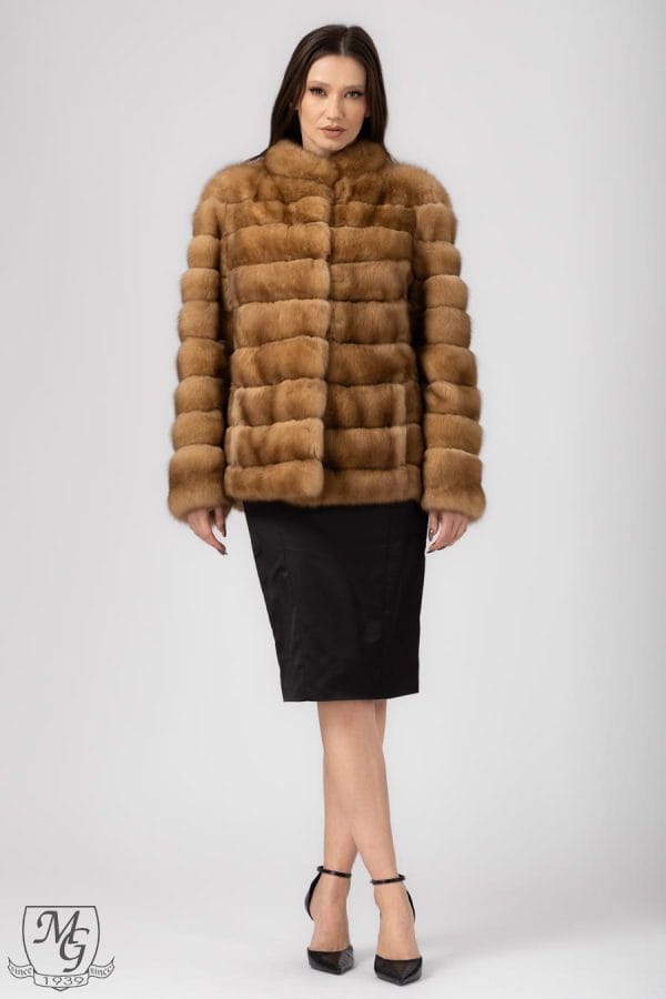 Gold Canadian Sable Jacket – Twigg