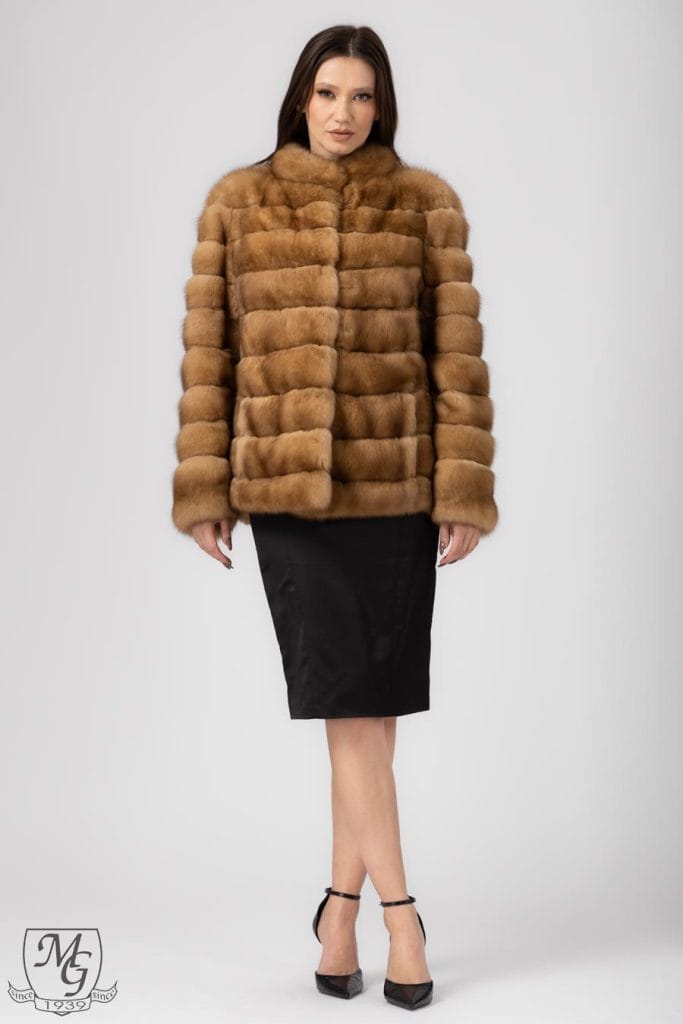 Gold Canadian Sable Jacket – Twigg