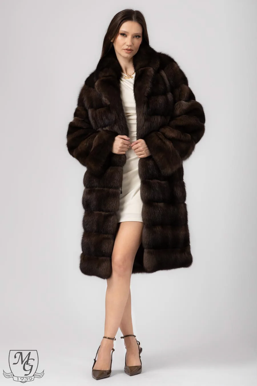 『BALEN COAT 34 BROWN』 Baleno Chelsea Ladies Waterproof Coat – New Forest Clothing