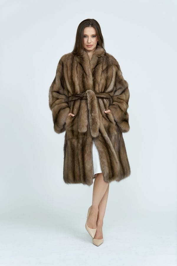 Lavender Russian Sable Coat