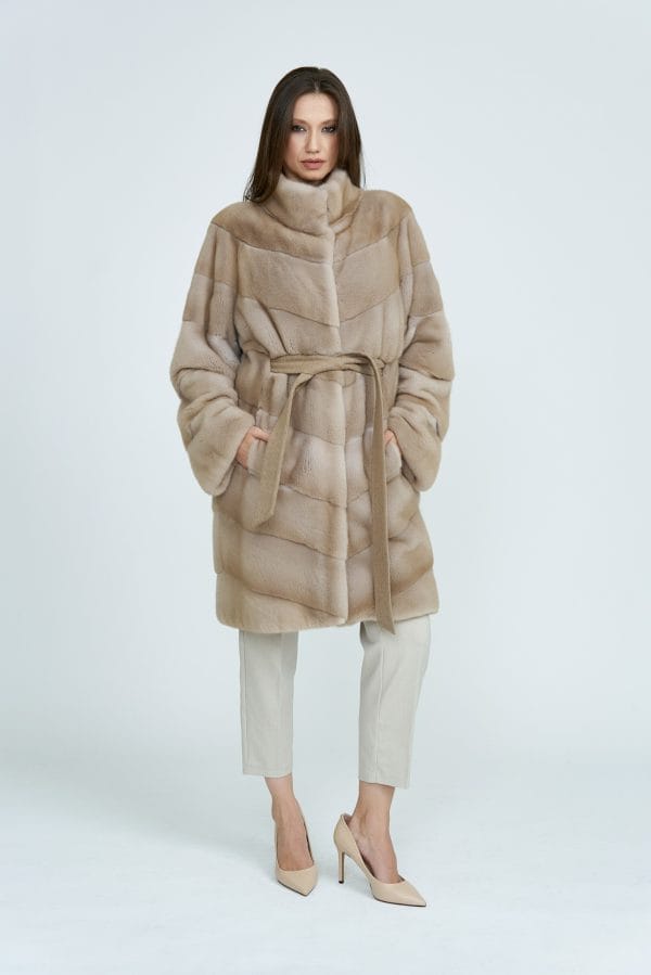 Pastel Mink Coat