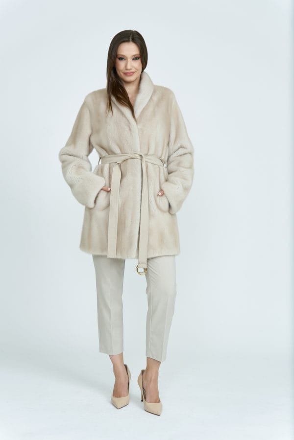 Pearl Mink Jacket