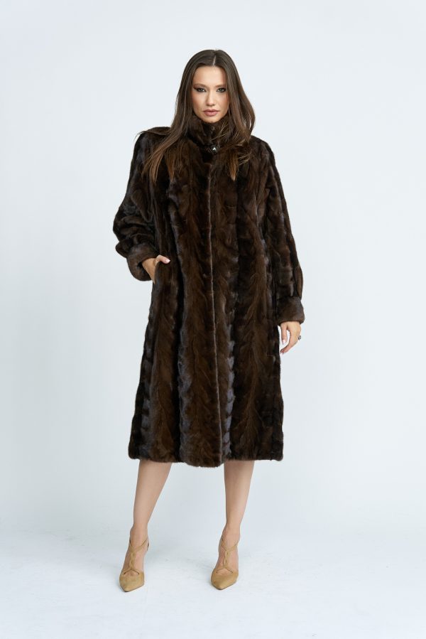 Demibuff Mink Coat Carla