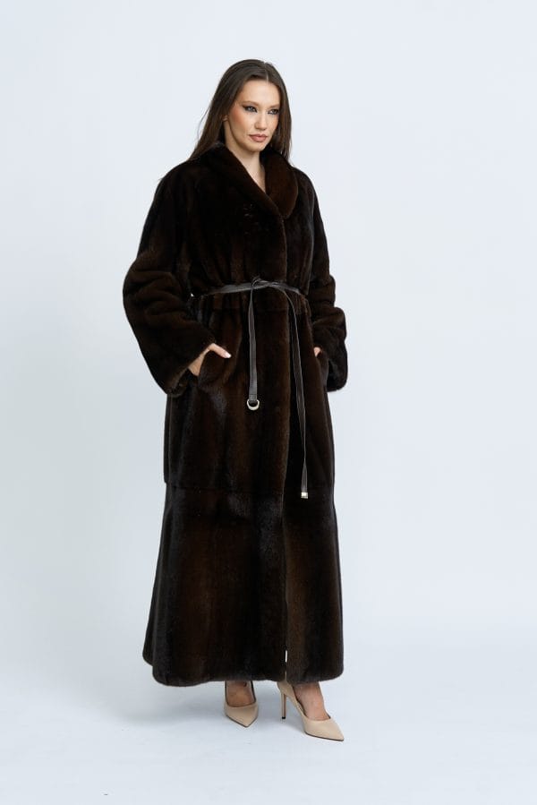 Mahogany Mink Coat