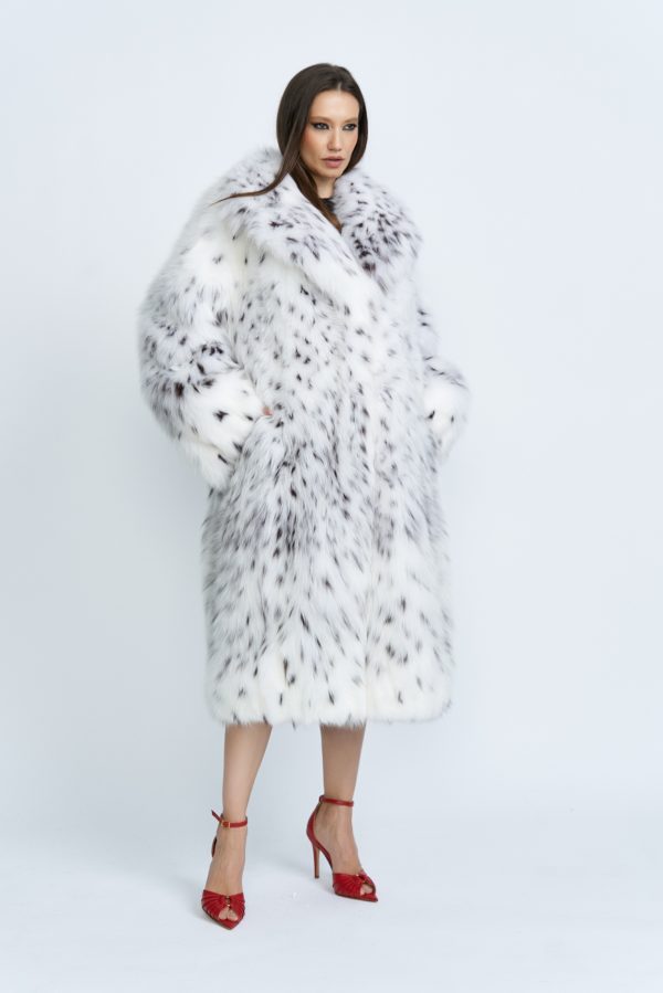 Fox Coat with Inserts