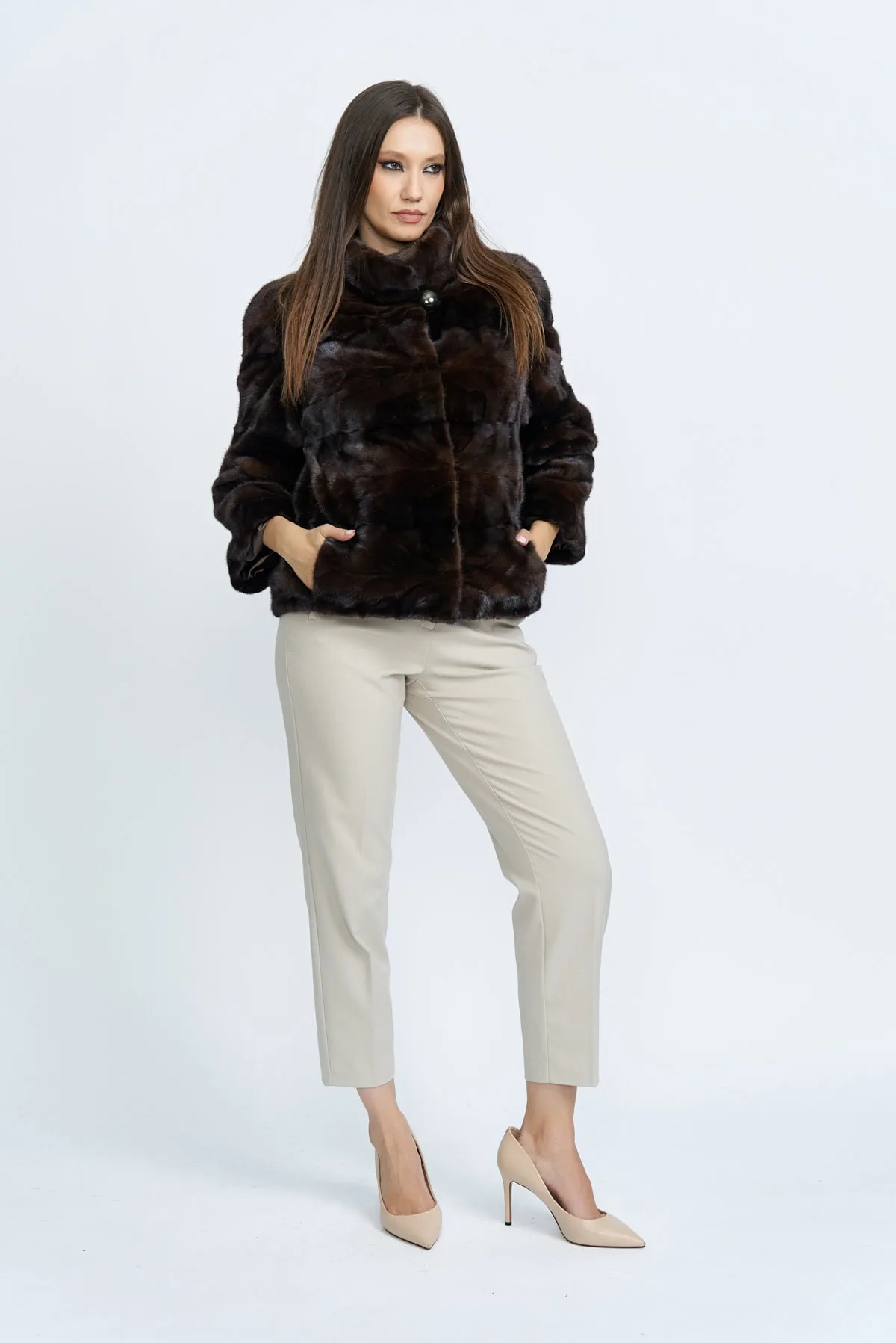 Mink (vison) fur: coats, vests, capes