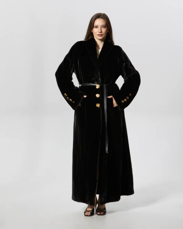 Haina din blana de vizon (nurca) Blackglama