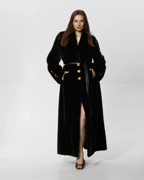 Haina din blana de vizon (nurca) Blackglama