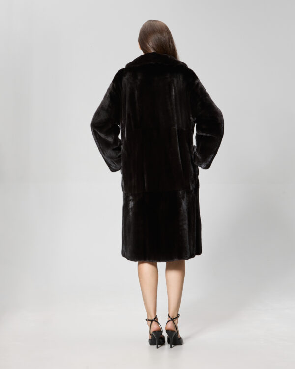 Haina din blana de vizon (nurca) Blackglama velvet