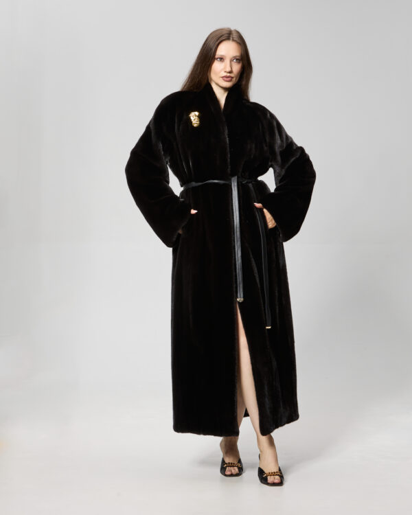 Haina din blana de vizon (nurca) Blackglama model Afrodite