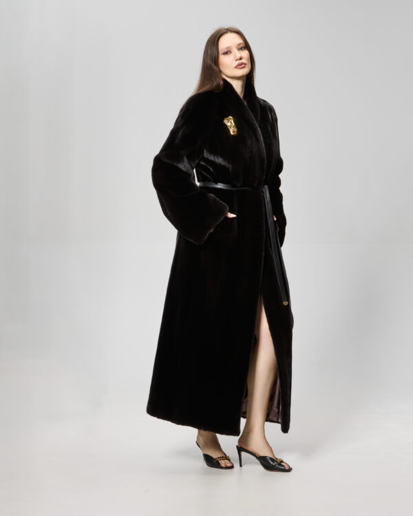 Haina din blana de vizon (nurca) Blackglama model Afrodite